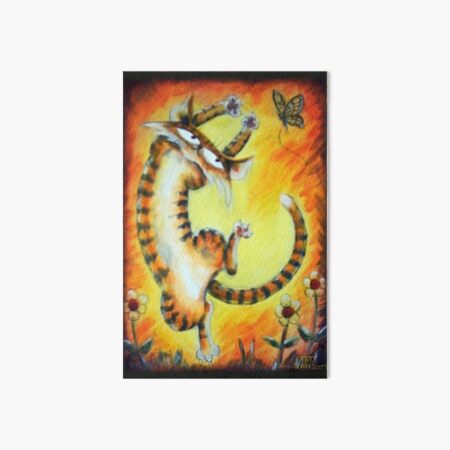 Jac Flies Again Art Board Print