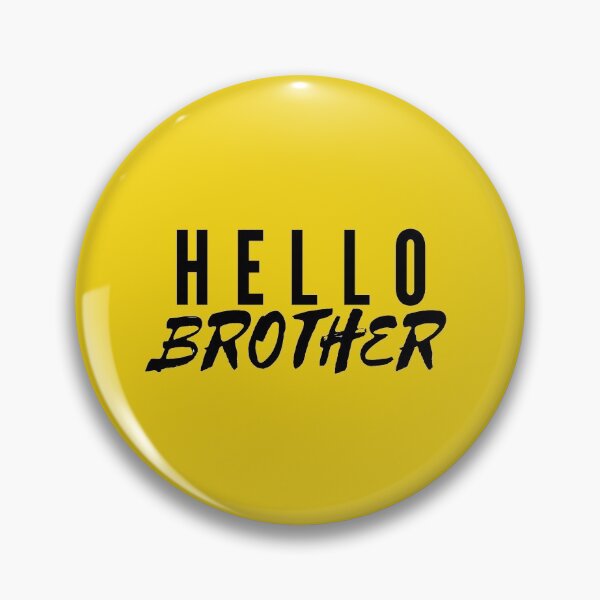 Item preview, Hello Brother From TVD in Black designed and sold by Indra Agrawal.