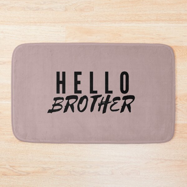 Item preview, Hello Brother From TVD in Black designed and sold by Indra Agrawal.