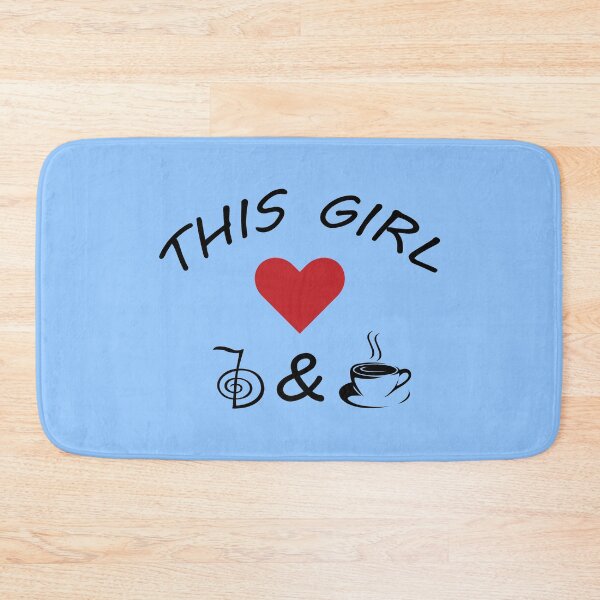 Item preview, This Girl Loves Reiki and Coffee. Perfect reiki gift for those that love reiki! designed and sold by almeapparel.