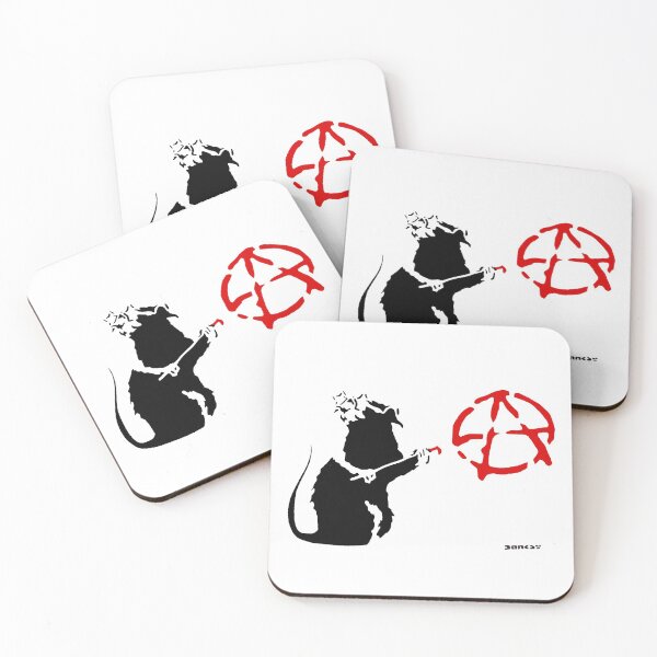 Item preview, Anarchy Rat Banksy Stencil designed and sold by WE-ARE-BANKSY.