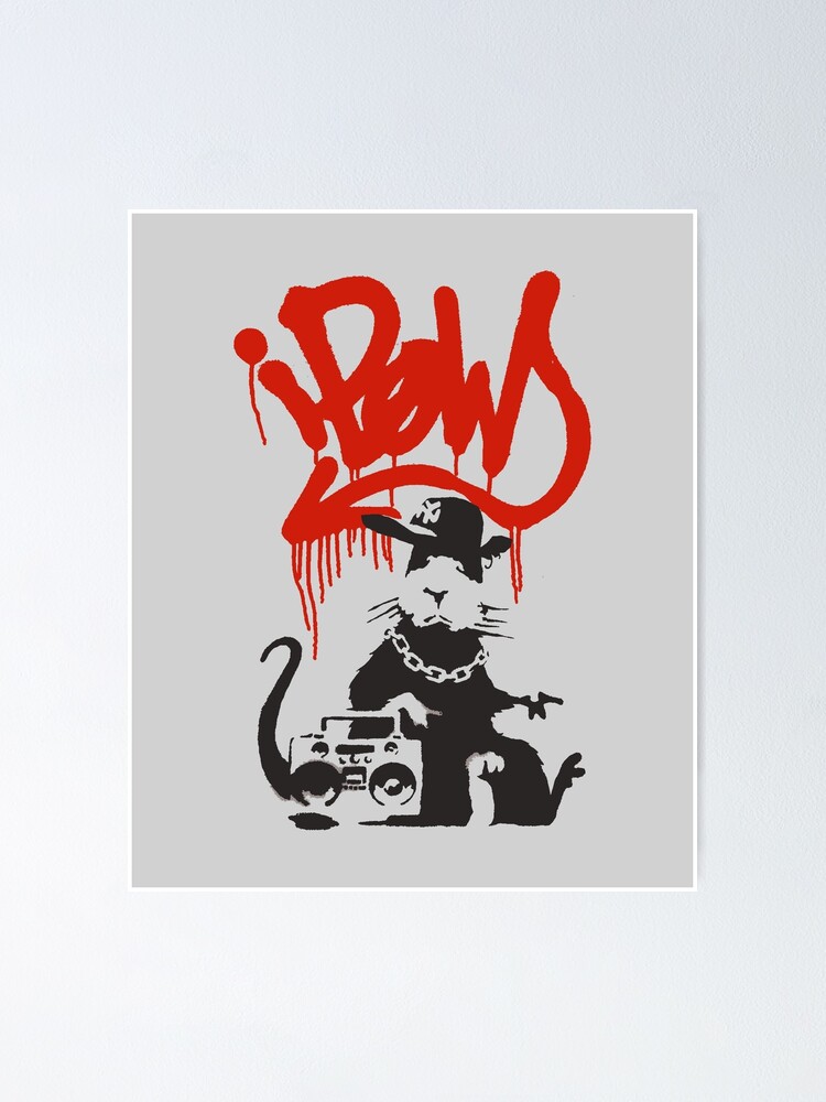Gangsta Rat iPow I paint on Walls