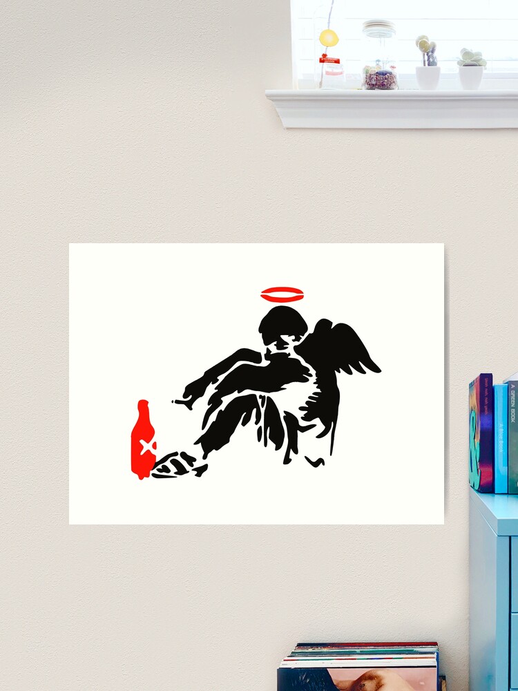 Banksy Fallen Angel