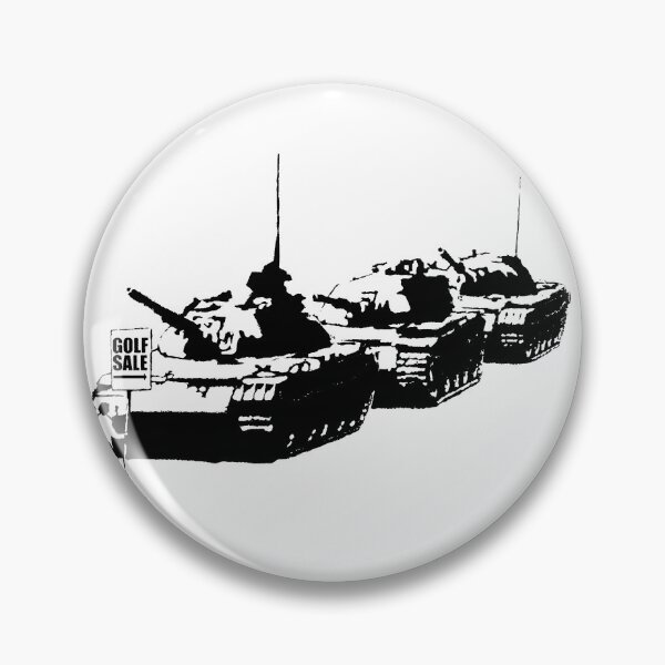 Artikelvorschau, Golf Sale Iconic Stencil Art entworfen und verkauft von WE-ARE-BANKSY.