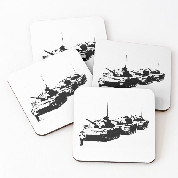 Item preview, Golf Sale Iconic Stencil Art designed and sold by WE-ARE-BANKSY.