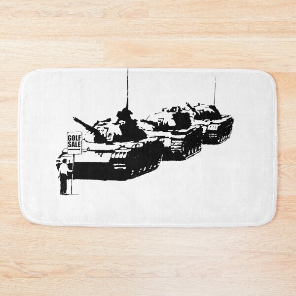 Item preview, Golf Sale Iconic Stencil Art designed and sold by WE-ARE-BANKSY.