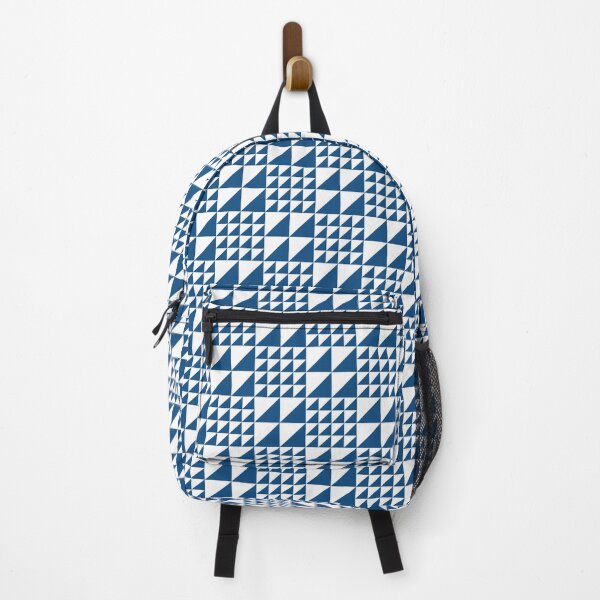 Item preview, Triangles in a simple pattern in classic blue designed and sold by acidmit.