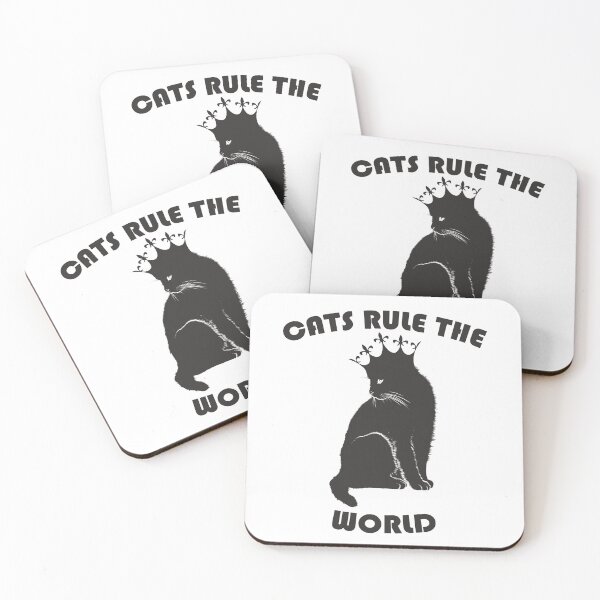 Item preview, Cats Rule The World designed and sold by GiftWorks.