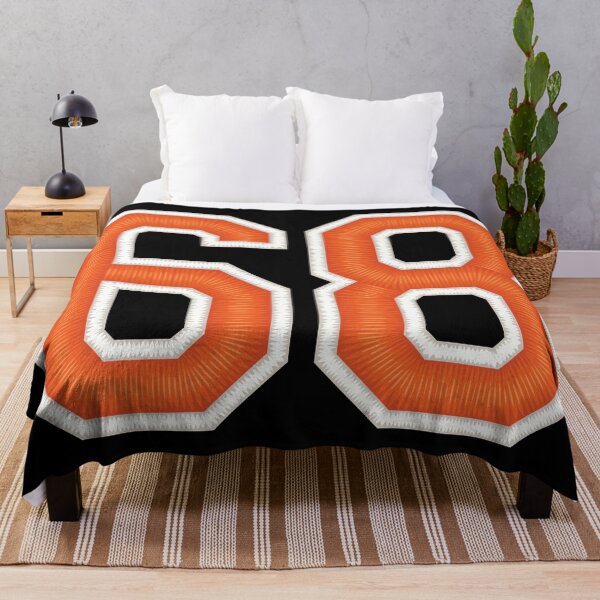 Item preview, Sports Number 68 Jersey Sixty Eight Orange designed and sold by elhefe.