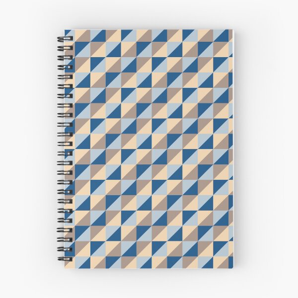 Item preview, Minimal ornament with triangles in classic blue color palette variation designed and sold by acidmit.
