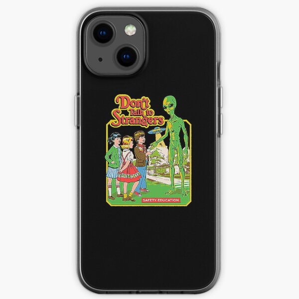 Don't Talk to Strangers iPhone Soft Case