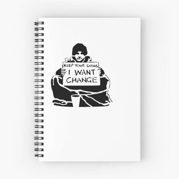 Item preview, Keep Your Coins I Want Change Stencil designed and sold by WE-ARE-BANKSY.