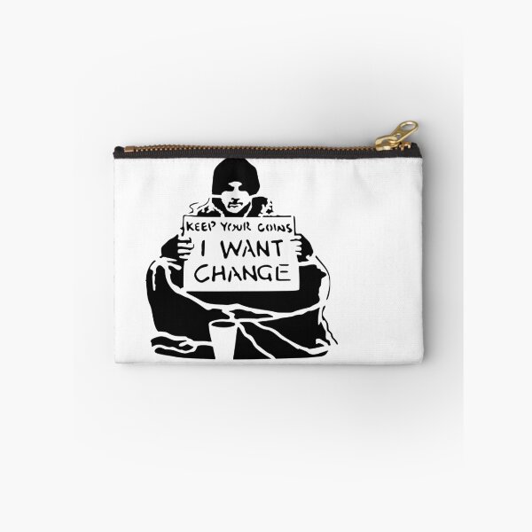 Item preview, Keep Your Coins I Want Change Stencil designed and sold by WE-ARE-BANKSY.
