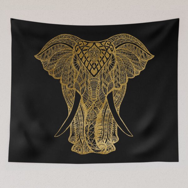 Item preview, Golden Elephant designed and sold by SoccaTamam.