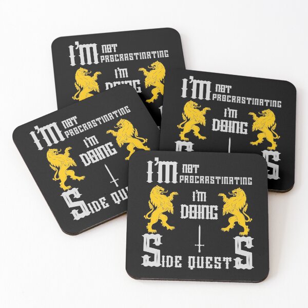 Item preview, I’m not procrastinating I’m doing side quests designed and sold by GieArts.
