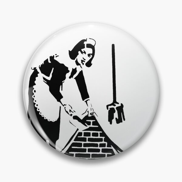Item preview, Sweeping Maid designed and sold by WE-ARE-BANKSY.