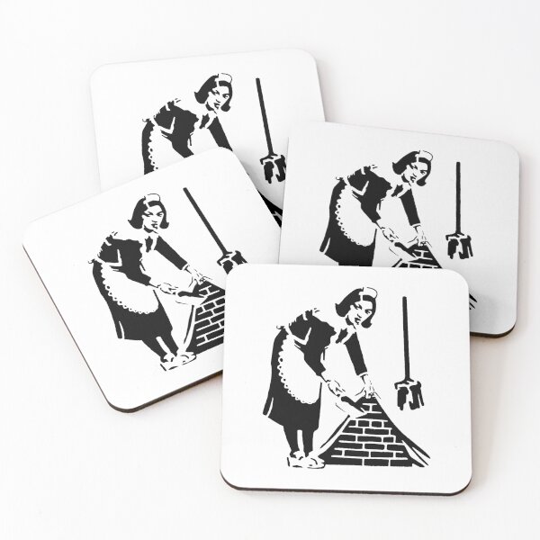 Item preview, Sweeping Maid designed and sold by WE-ARE-BANKSY.