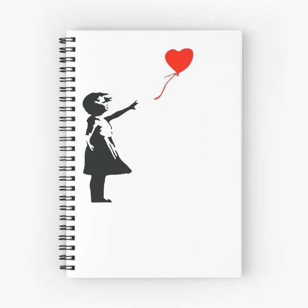 Item preview, Girl With Red Heart Balloon designed and sold by WE-ARE-BANKSY.
