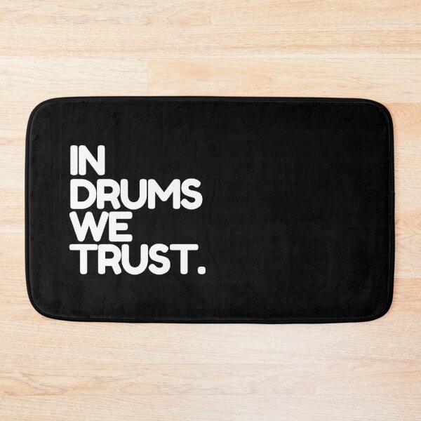 Item preview, In Drums We Trust designed and sold by thehonestjoe.