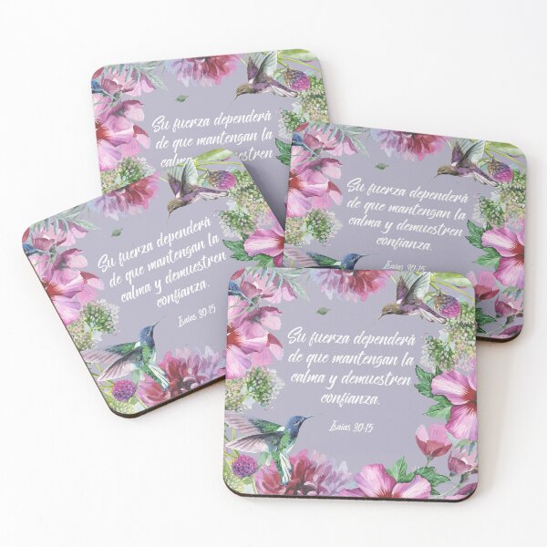 Item preview, 2021 YEARTEXT (Hummingbirds and Flowers) designed and sold by Paper Bee Gift Shop.