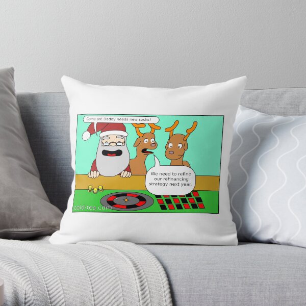 refinance strategies Throw Pillow
