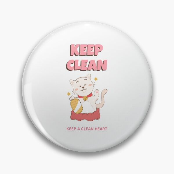 Item preview, KEEP CLEAN | KEEP A CLEAN HEART designed and sold by Ashalcheema.