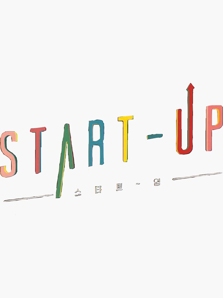 "Start Up Logo" Sticker by munisafarook | Redbubble