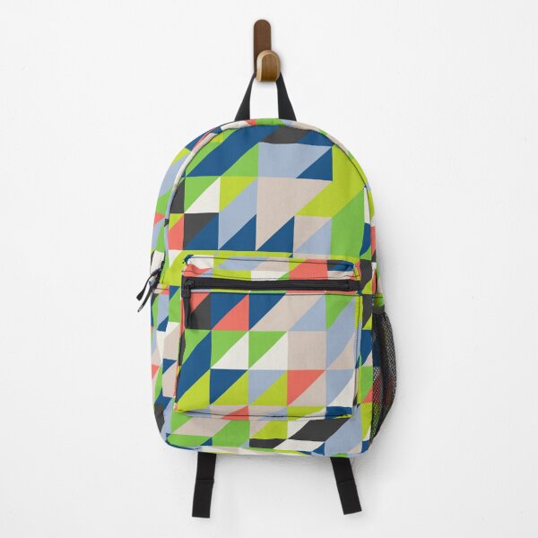 Item preview, Abstract mosaic with triangles in random classic blue color palette variation designed and sold by acidmit.