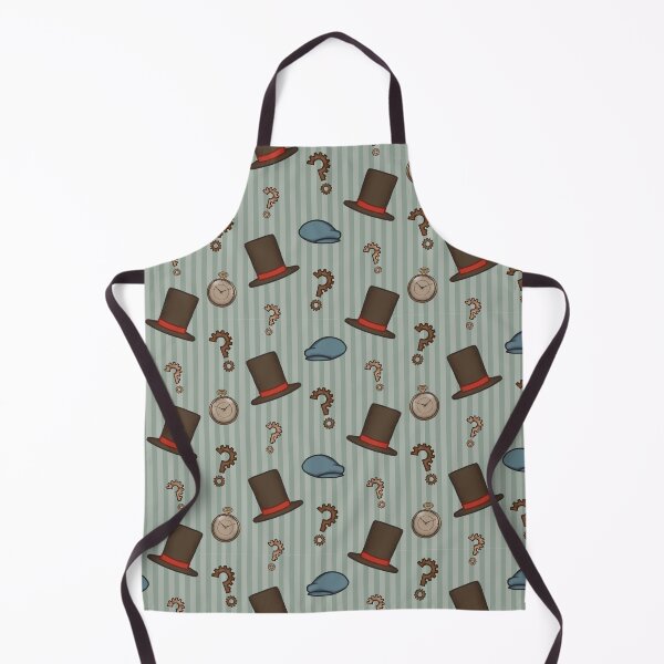 Item preview, Professor Layton Repeated Pattern (Green) designed and sold by paracosmix.