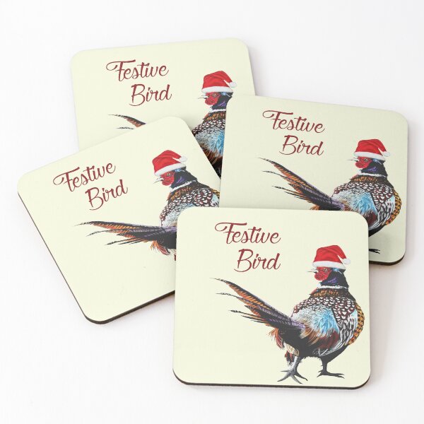 Item preview, Festive bird fun Christmas Pheasant designed and sold by IslesArt.
