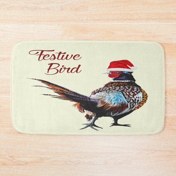 Item preview, Festive bird fun Christmas Pheasant designed and sold by IslesArt.