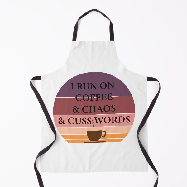 Item preview, Corro con café, caos y palabrotas Vintage designed and sold by LA diseños.