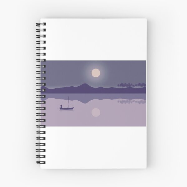 Item preview, Flat design with mountain and sea designed and sold by K. Sandya J.