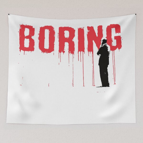Item preview, Banksy Boring Art Spectator designed and sold by WE-ARE-BANKSY.