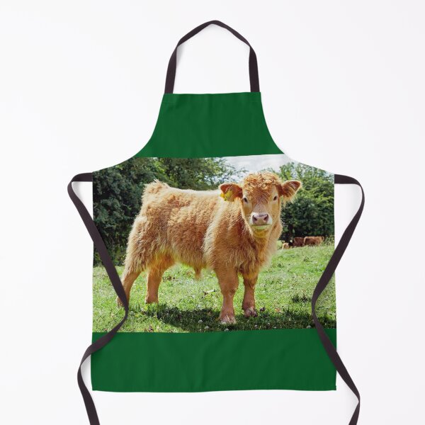 Aperçu de l'œuvre Vache Highland, le veau curieux créée et vendue par mhfore.