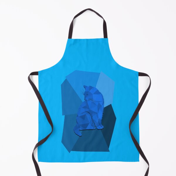 Item preview, Cat Polygon in Blue designed and sold by GiftWorks.