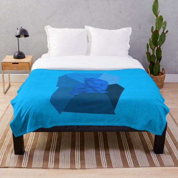 Item preview, Cat Polygon in Blue designed and sold by GiftWorks.