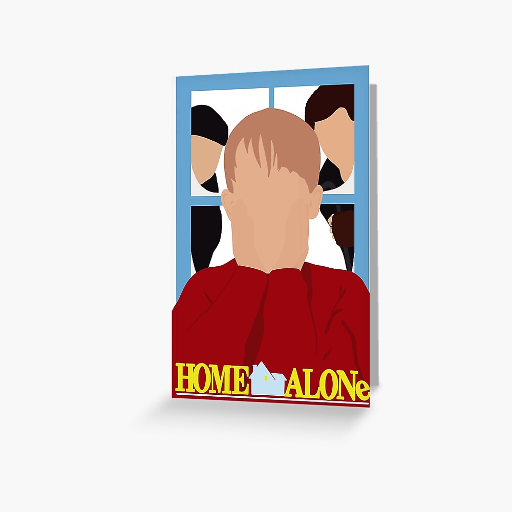 Home Alone Macaulay Culkin Classic Christmas movie mini poster style type  MAGNET