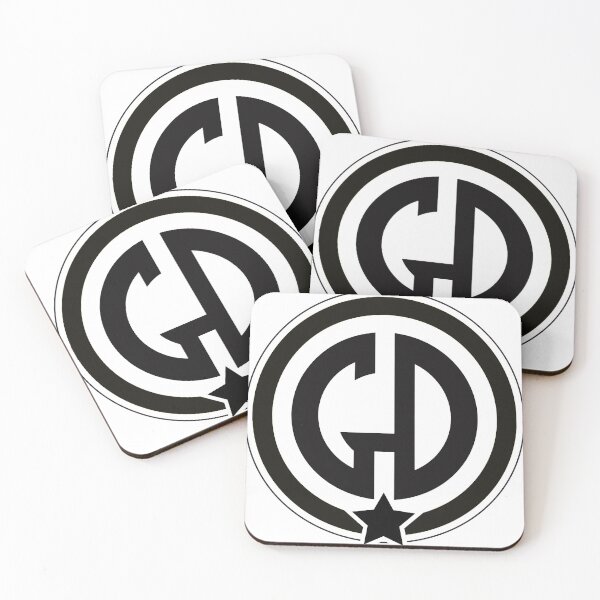 Aperçu de l'œuvre Logo noir GD créée et vendue par GroundDown.