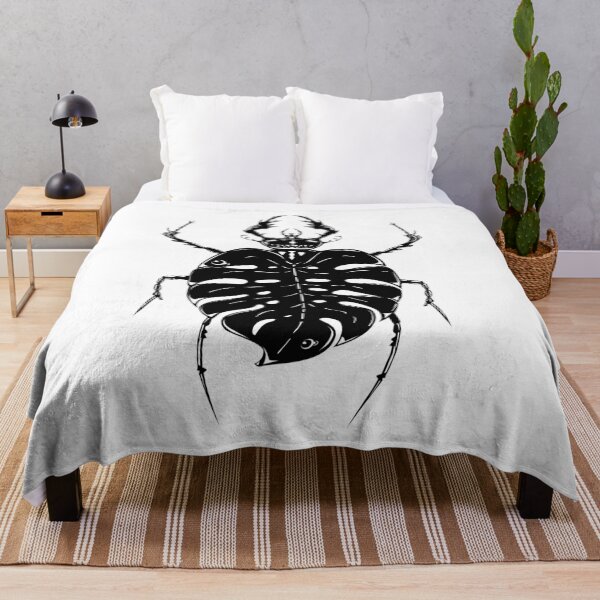 Item preview, Stag beetle and Monstera designed and sold by Kazanskiy.