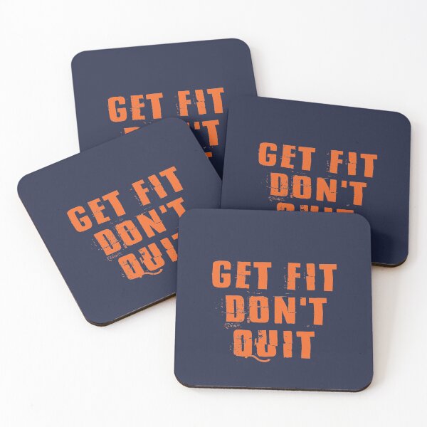 Item preview, GET FIT DON'T QUIT. designed and sold by sriniboss758.