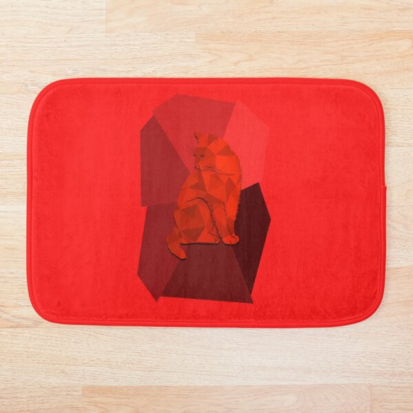 Item preview, Copy of Copy of Copy of Cat Polygon in Red designed and sold by GiftWorks.