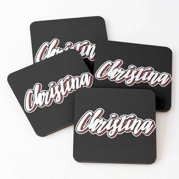 Item preview, Christina first name - hand lettering design designed and sold by sulies.