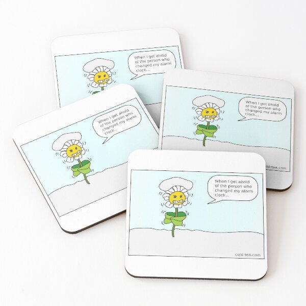 early bird Coasters (Set of 4)