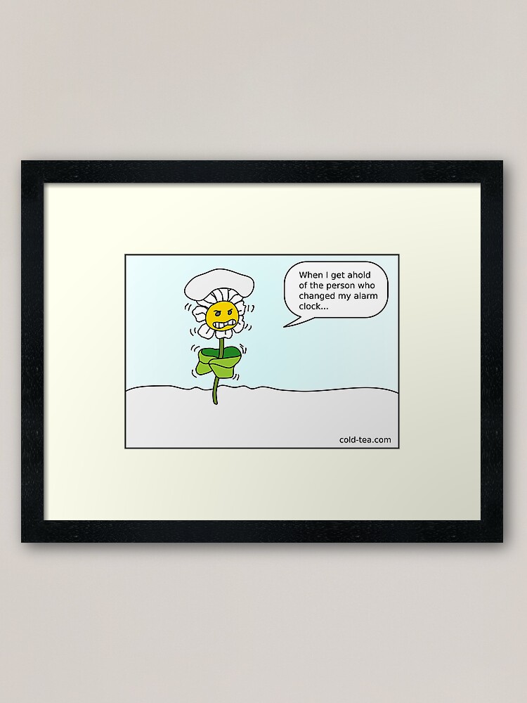 Alternate view of early bird Framed Art Print