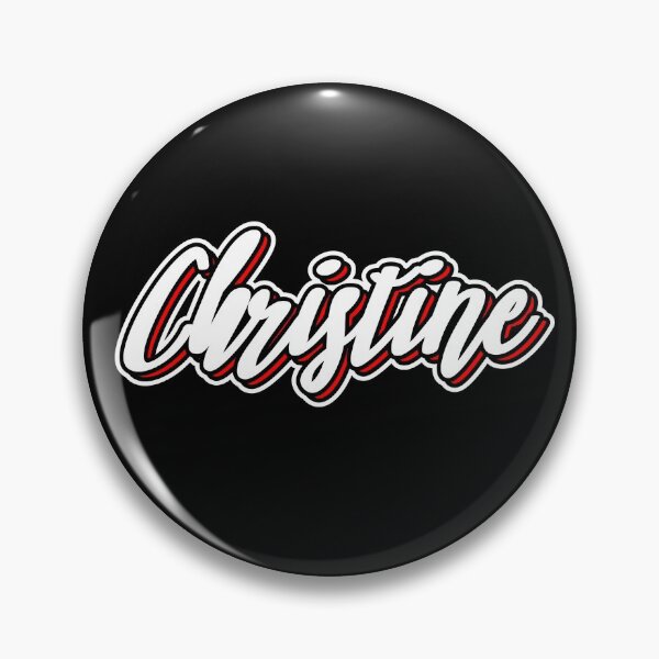 Item preview, Christine first name - hand lettering design designed and sold by sulies.