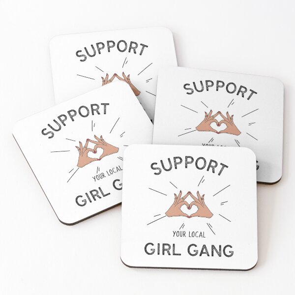 Item preview, SUPPORT YOUR LOCAL GIRL GANG designed and sold by Ashalcheema.