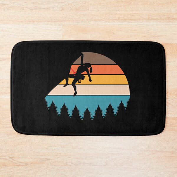 Item preview, Woman Rock Climbing - Forest designed and sold by HeatherPore.