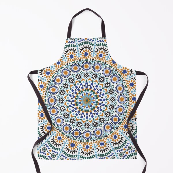 Item preview, Moroccan Zelig  tile Retro Abstract Multi Color Pattern designed and sold by flare-creative.