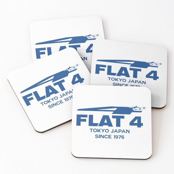 Item preview, FLAT 4 - JAPAN BLUE designed and sold by JDMShop.